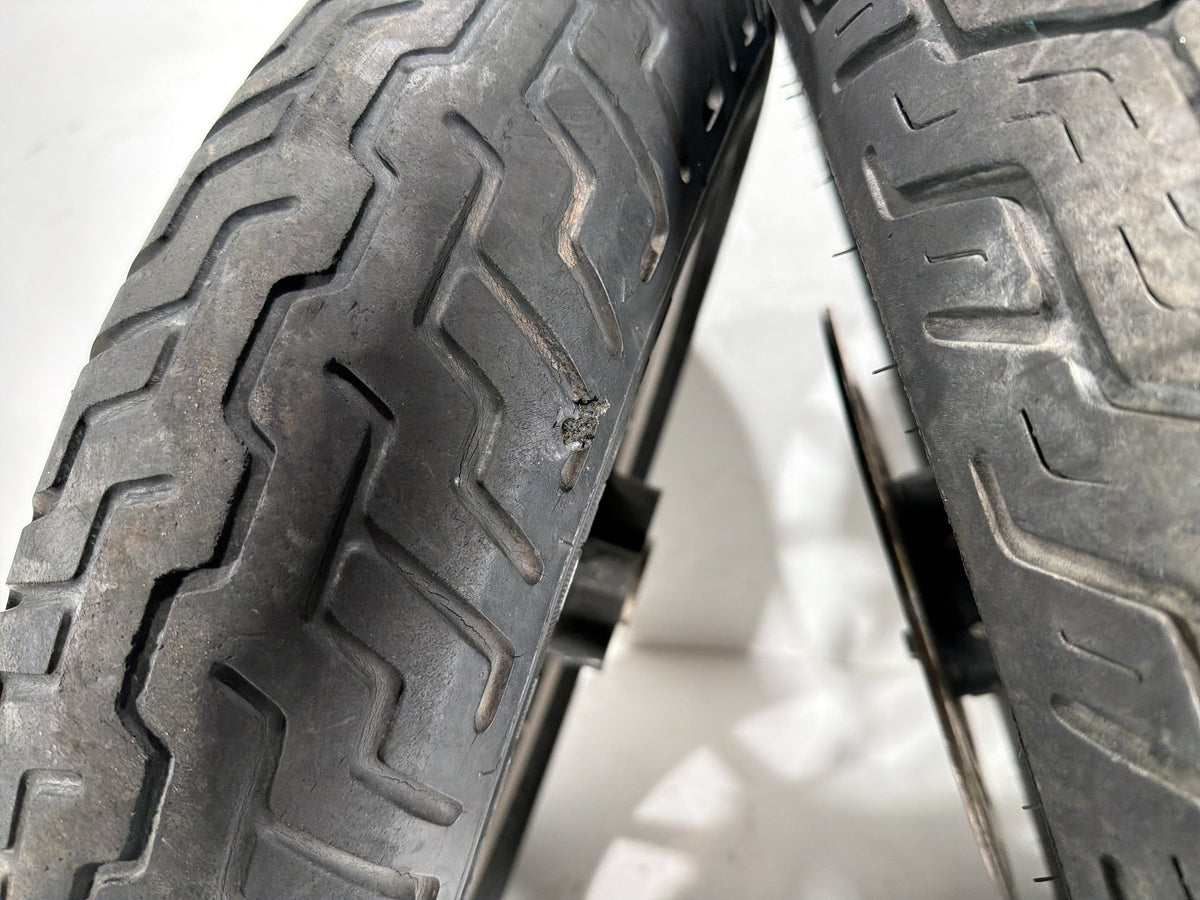 91 Harley Electra Glide Touring Classic Front & Rear Wheel Rim Tire MT90B16 16"