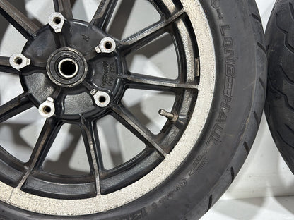 1995 Harley Road King Touring FLHR OEM Front & Rear Wheel Rim Tire