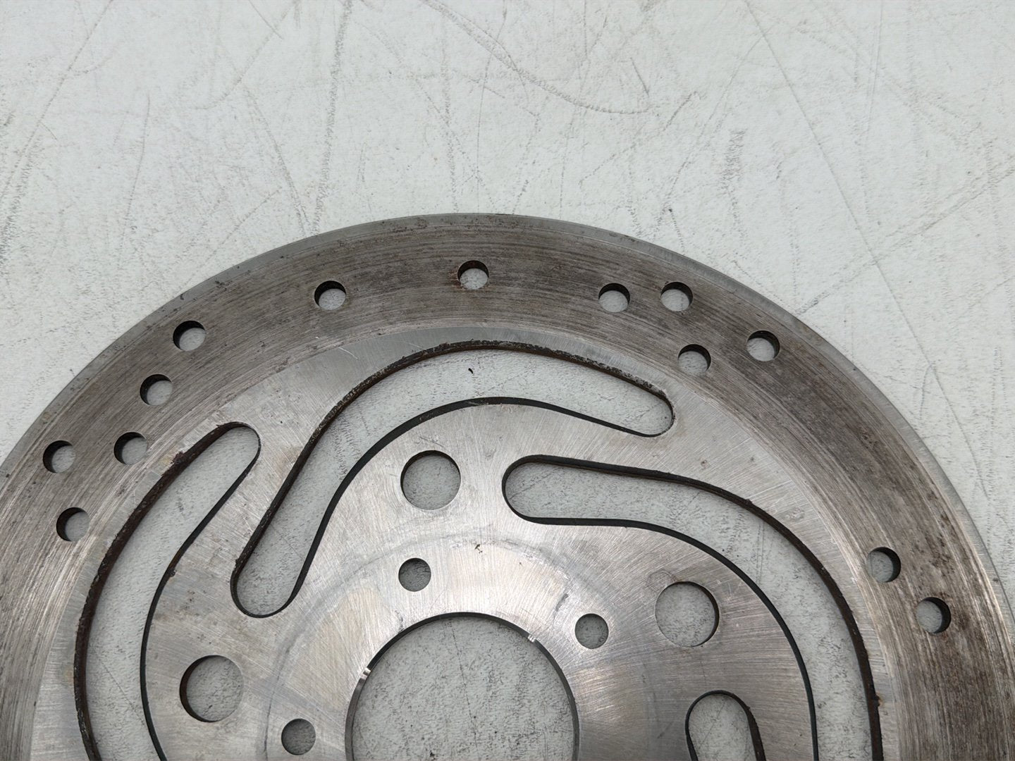 2011 Harley Heritage Softail Classic FLSTC OEM Front Brake 1 Rotor Disc