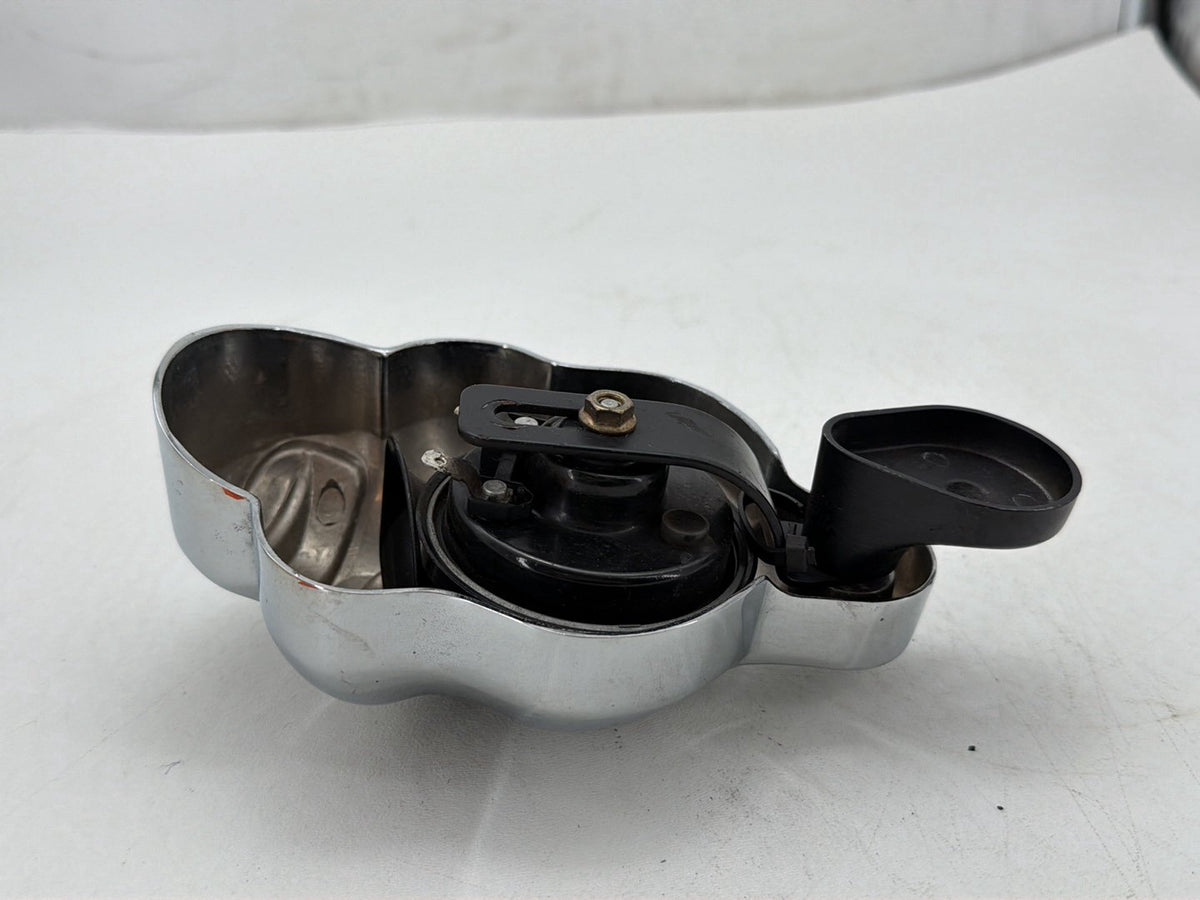 05 Harley Electra Glide Touring Ultra Signal Horn Klaxon Beep SKULL Cowbell HTMT