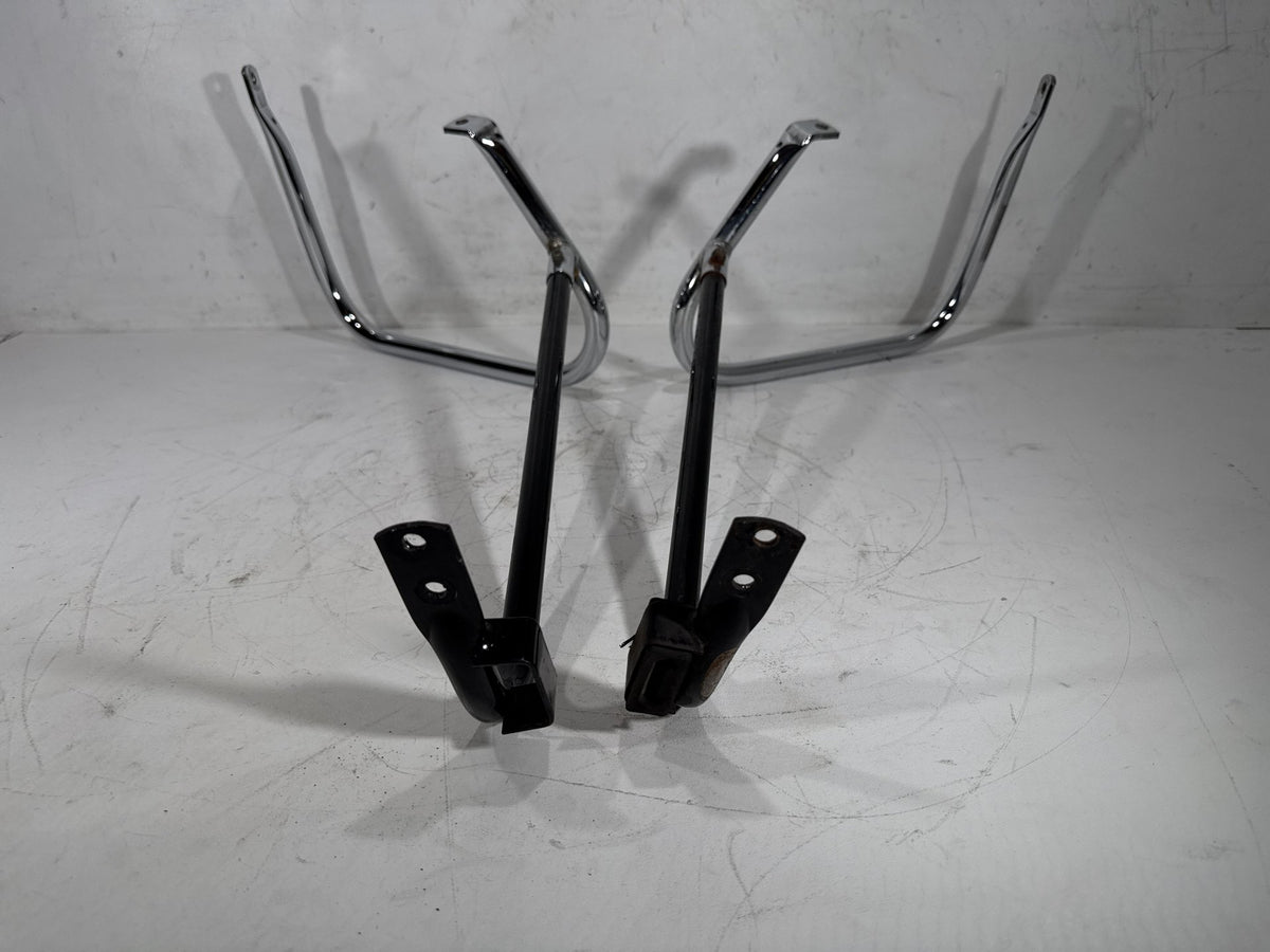 2002 Harley Electra Glide Touring OEM Rear Left Right Saddlebag Guard Rails Bar