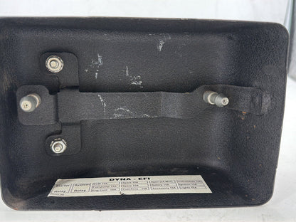 2008 Harley Dyna Fat Bob FXDF OEM Electrical Panel Holder Bracket Carrier Caddy