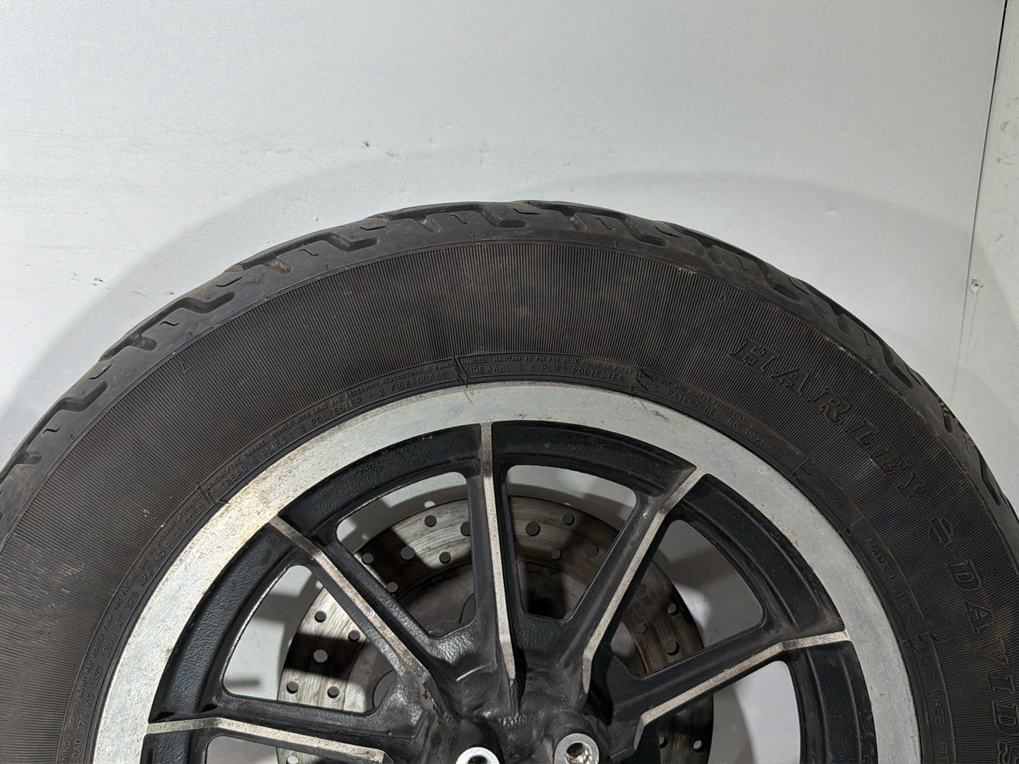 1994 Harley Electra Glide Touring Classic OEM Front & Rear Wheel Rim Tire 16"