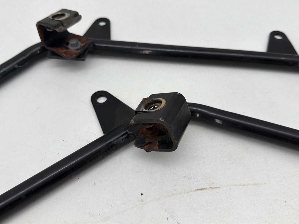 05 Harley Softail Springer FLSTSCI OEM Rear Left Right Saddlebag Guard Rails Bar
