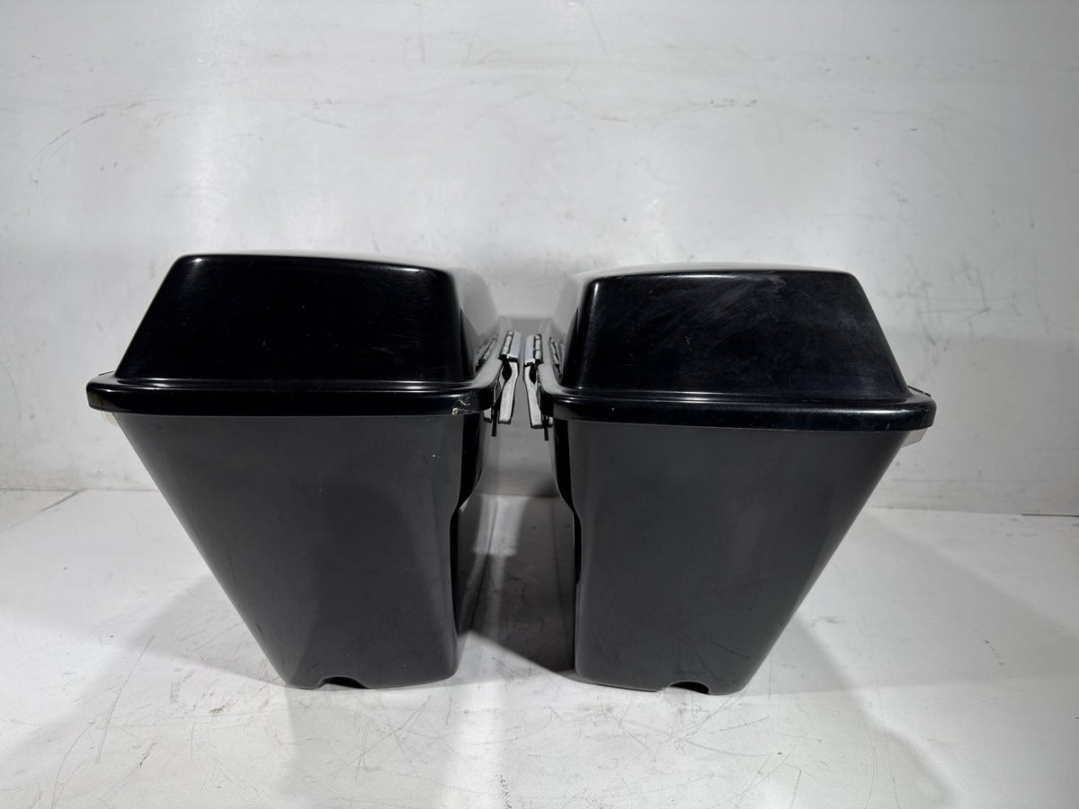 2002 Harley Electra Glide Touring FLHT OEM Left Right Saddlebags Luggage NOKey
