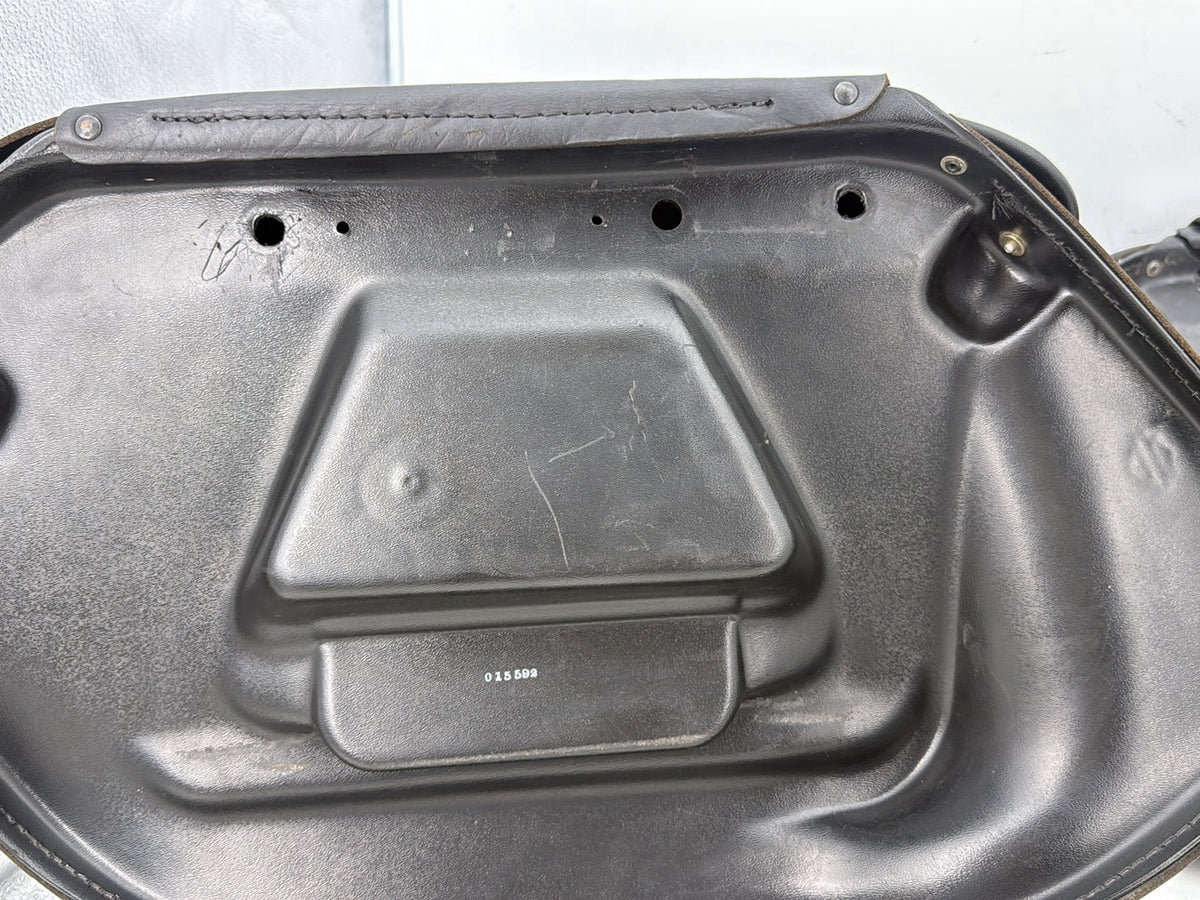 1997 Harley Softail Heritage Classic Rear Left Right Saddlebags Luggage Leather