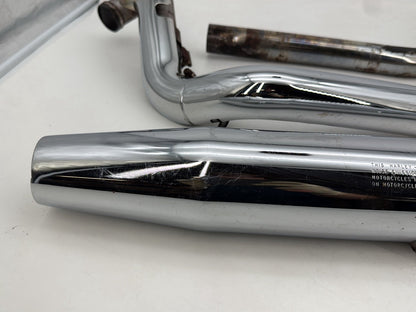 1999 - 2006 Harley-Davidson Touring Electra Glide Ultra Exhaust Header Pipes Muffler  	65621-99B