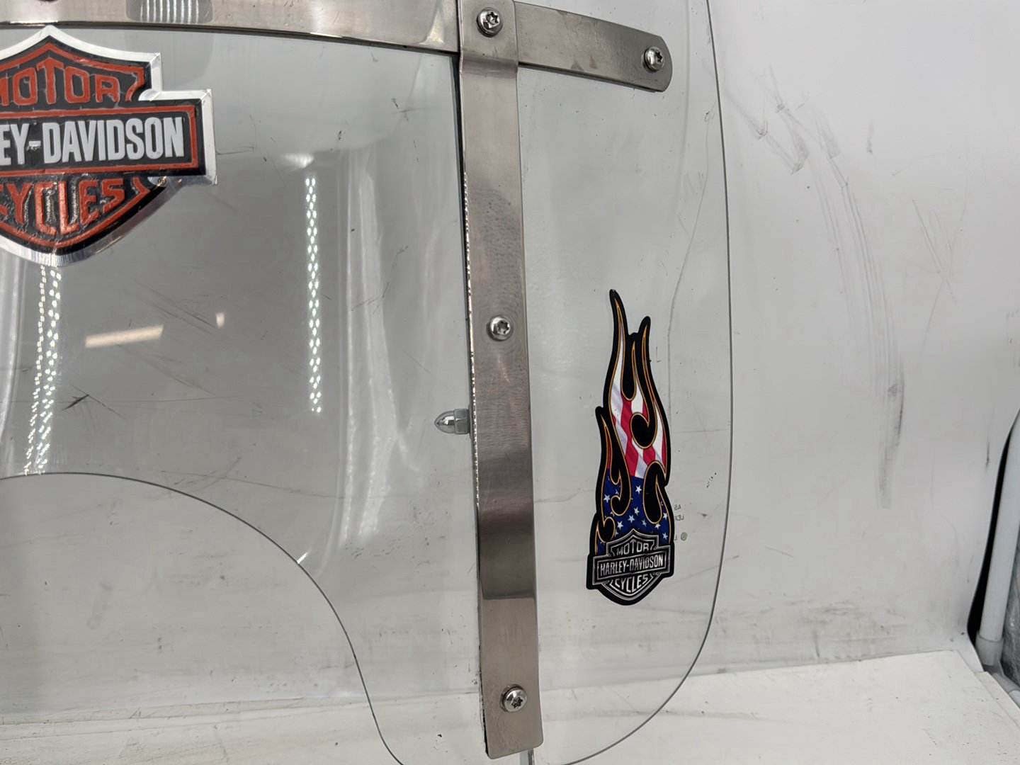 2007 Harley Softail Heritage Classic FLSTC OEM Front Windshield Windscreen Cover