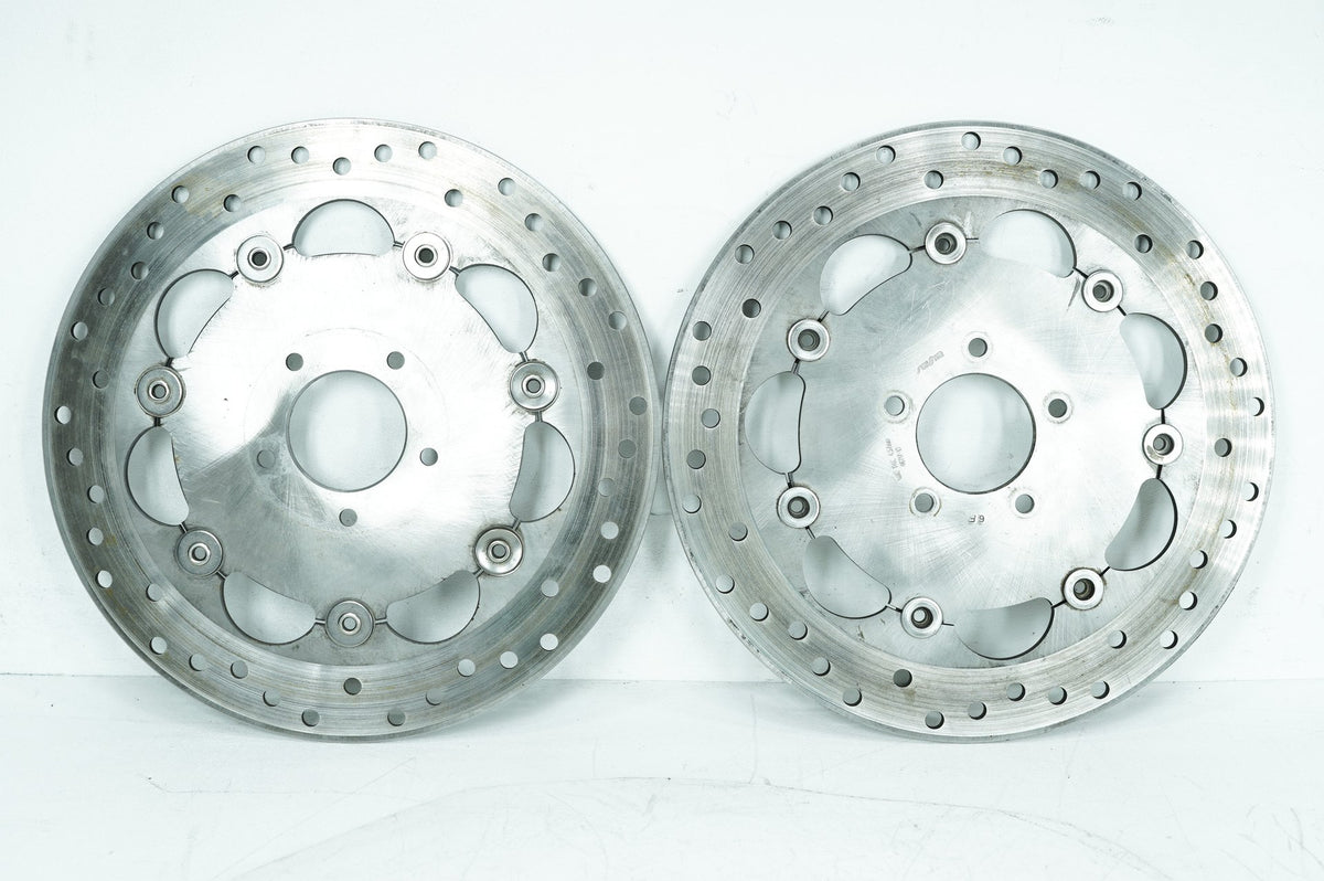Front Brake Rotors Disc Pair, 46717-10, 2016, Harley-Davidson, Dyna, Low Rider, FXDL