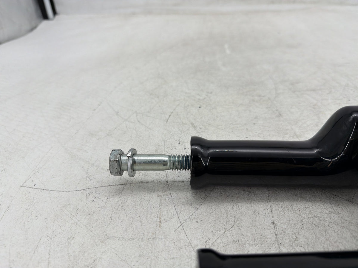 2012 Harley Dyna Fat Bob FXDF 103 OEM Front Handlebar Riser Top Clamp Chrome