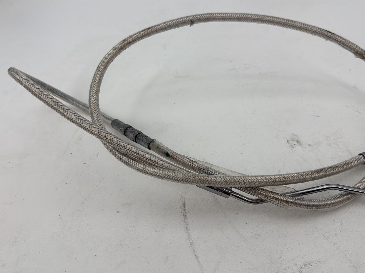 2011 Harley Road King Touring FLHRC Classic OEM Front Brake Hose Line Pipe ABS