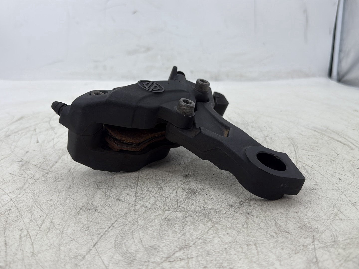 2016 Harley Road King Touring FLHR OEM Rear Back Brake Caliper w/ Bracket
