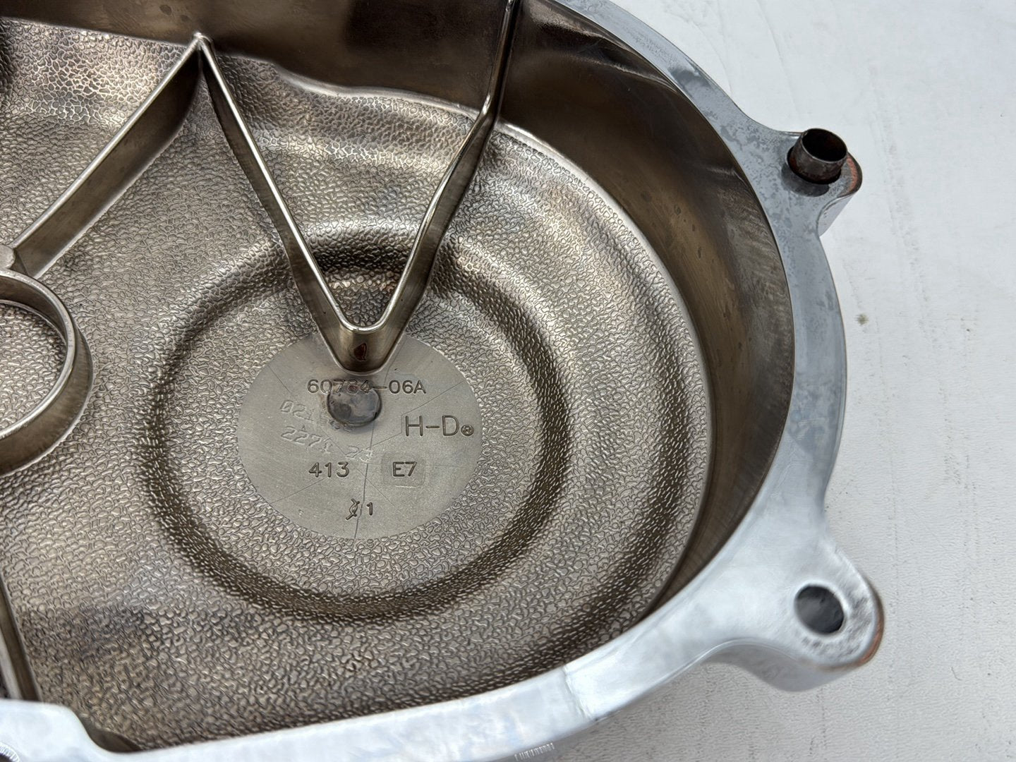 2013 Harley Heritage Softail Classic FLSTC OEM Outer Primary Clutch Cover