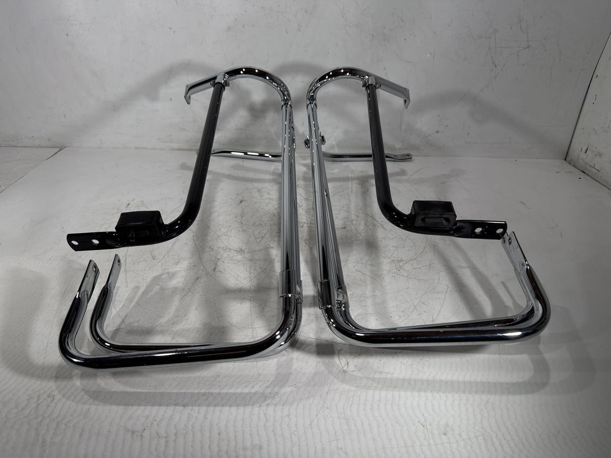 2007 Harley Electra Glide Touring CVO Rear Left Right Saddlebag Guard Rails Bar