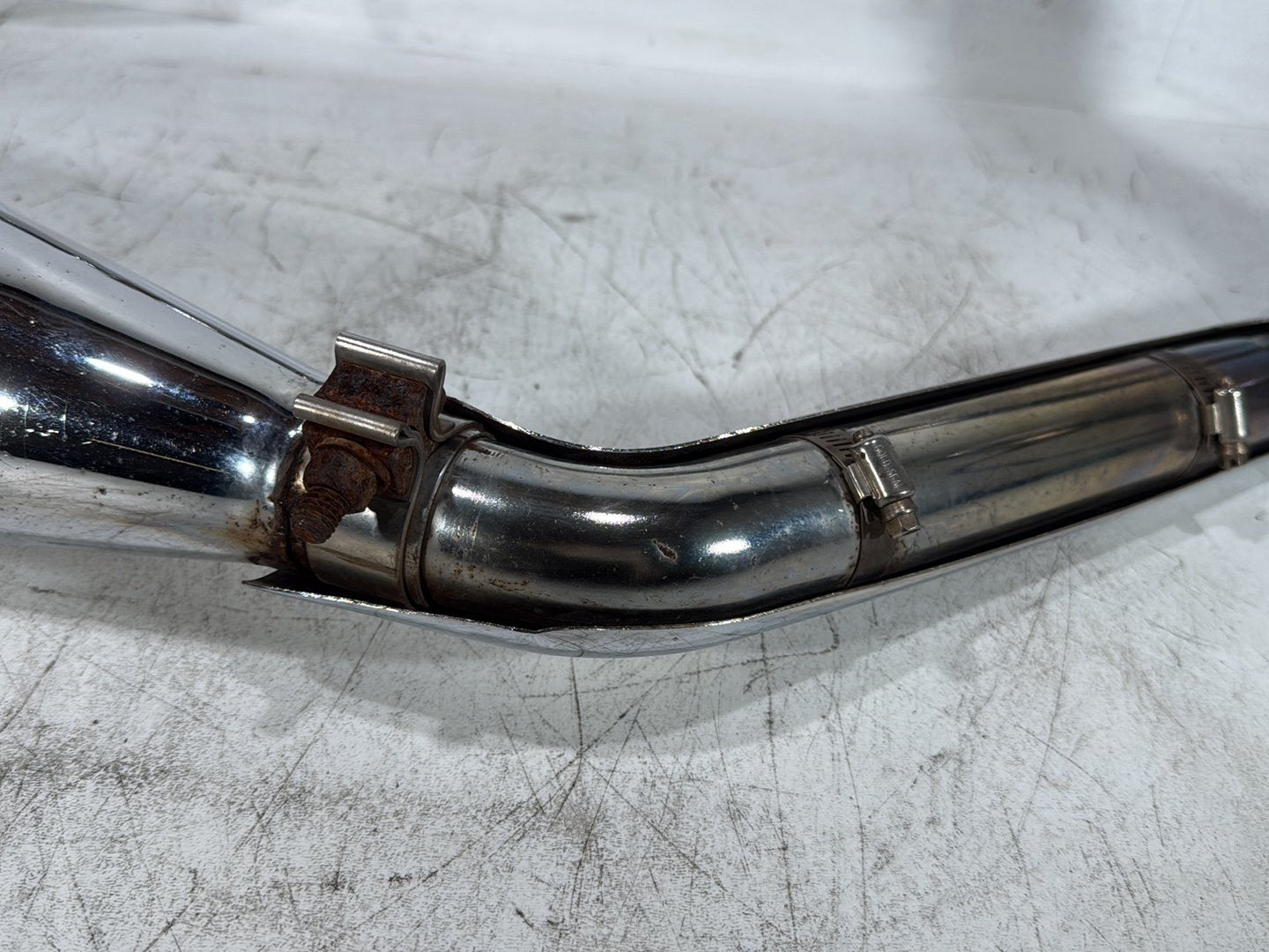 2007 Harley Street Glide Touring FLHX OEM Exhaust Header Pipes Muffler