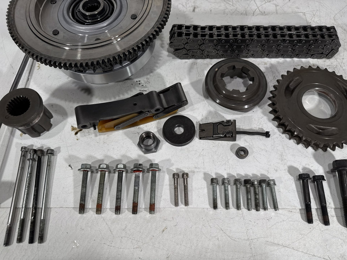 07 Harley Electra Glide Touring CVO Eagle OEM Clutch Basket Chain Tensioner Kit