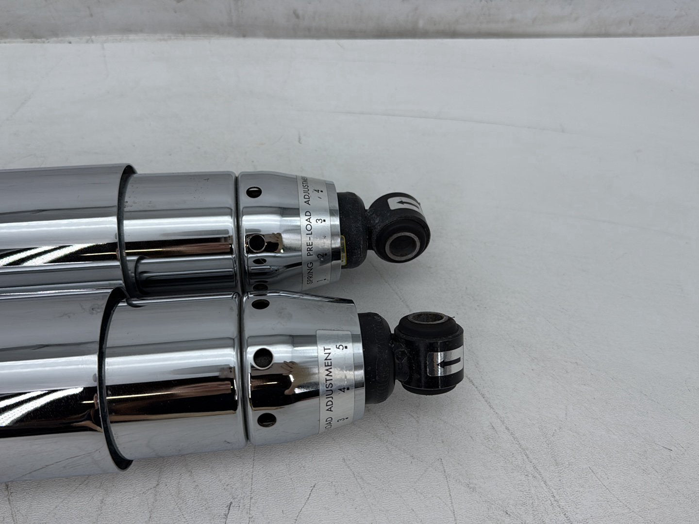 2010 Harley Dyna Fat Bob FXDF OEM Rear Left Right Shock Absorbers