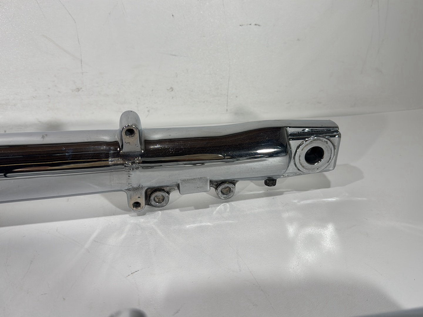 2003 Harley Electra Glide Touring Ultra FLHTCUI OEM Front Triple Tree Set & LH RH Fork Legs Sliders