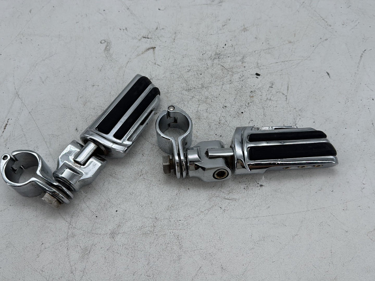 1997 Harley Road King Touring Police FLHPI OEM Front Right Left Highway Foot Pegs