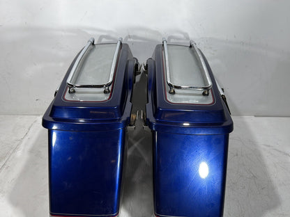2006 Harley Touring FLHTCI Electra Glide Classic OEM Left Right Saddlebags Luggage NOKey
