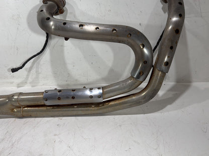 2009 Harley Dyna Street Bob Exhaust System Header Pipe Thunderheader 2 into 1