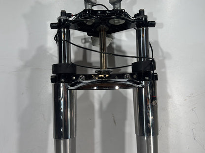 1998 Harley Touring FLHTCUI Electra Glide Ultra OEM Front Triple Tree Set & LH RH Fork Legs Sliders
