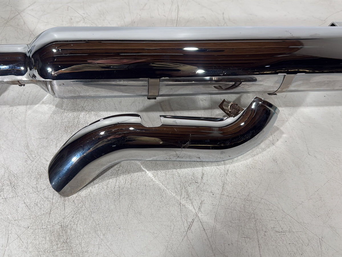02 Harley Touring CVO Screamin Road King Exhaust 1 Pipe Muffler Silencer Slip On