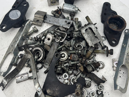 1999 - 2006 Harley-Davidson Touring Electra Glide Classic Hardware Bolts Nuts & Brackets w/ Left Right Rear fork Swingarm Brackets