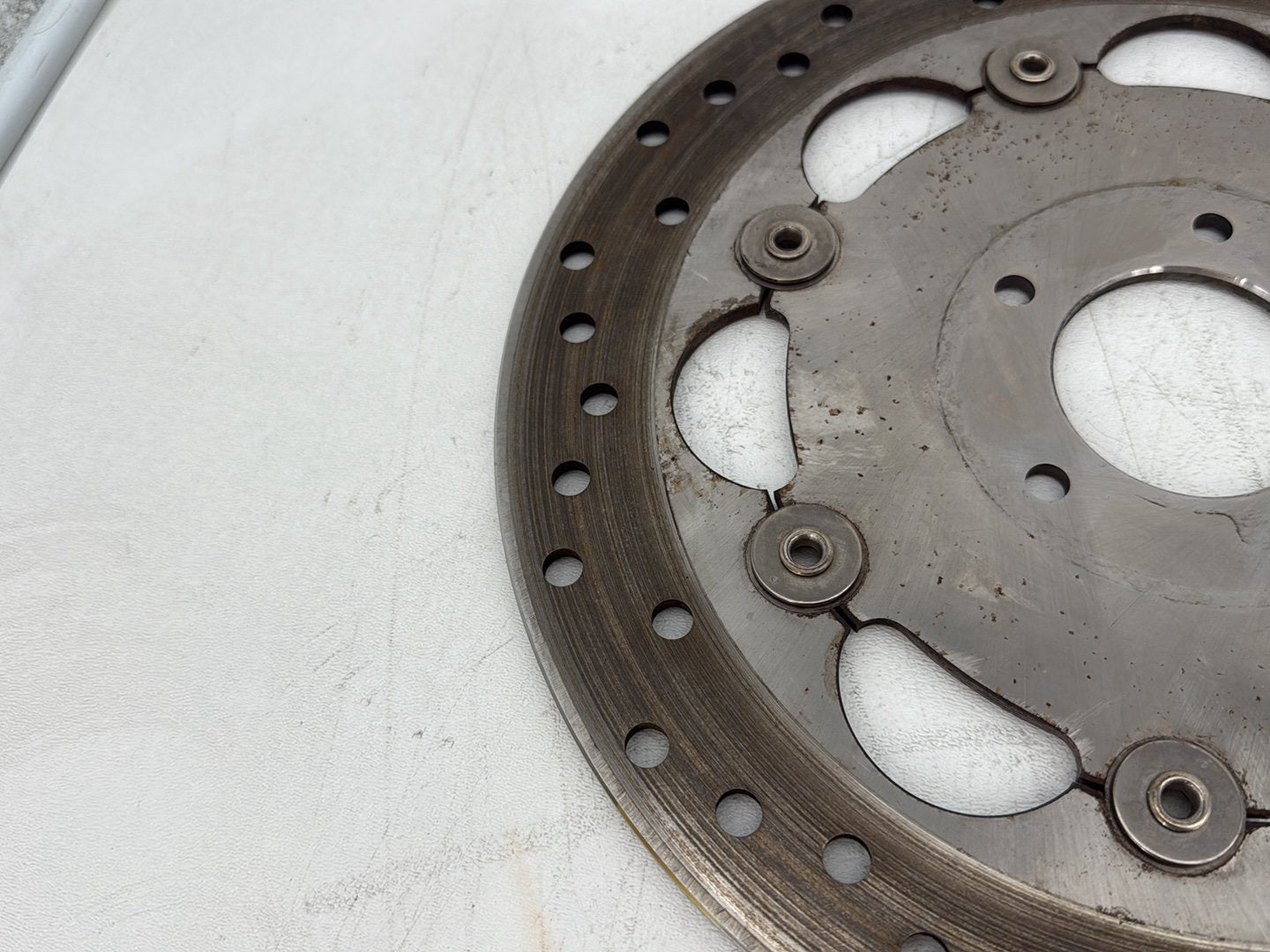 2010 Harley Dyna Fat Bob FXDF OEM Front Brake Rotors Disc Pair