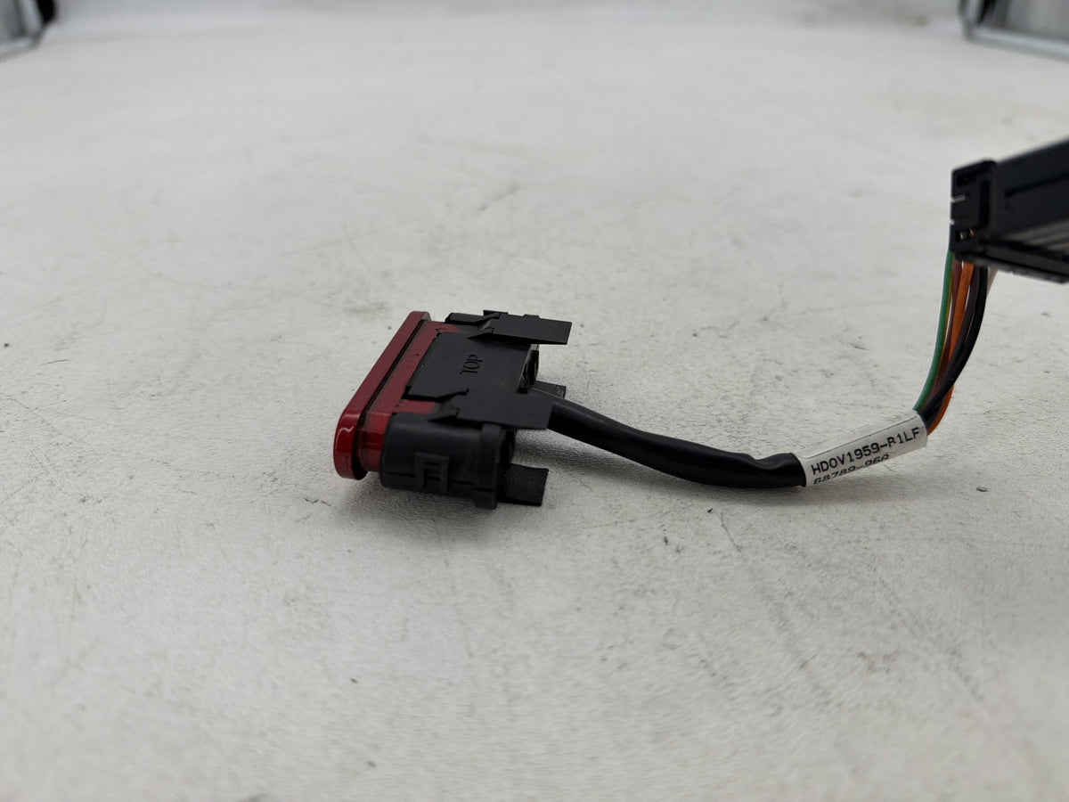 2012 Harley Street Glide Touring FLHX OEM Dash Indicator Lamp Wire Plug In