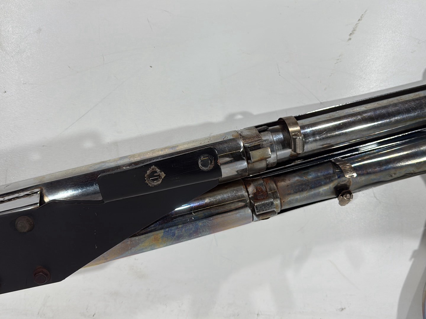 2006 Harley Softail FLSTCI Heritage Classic OEM Exhaust Header Pipes Muffler