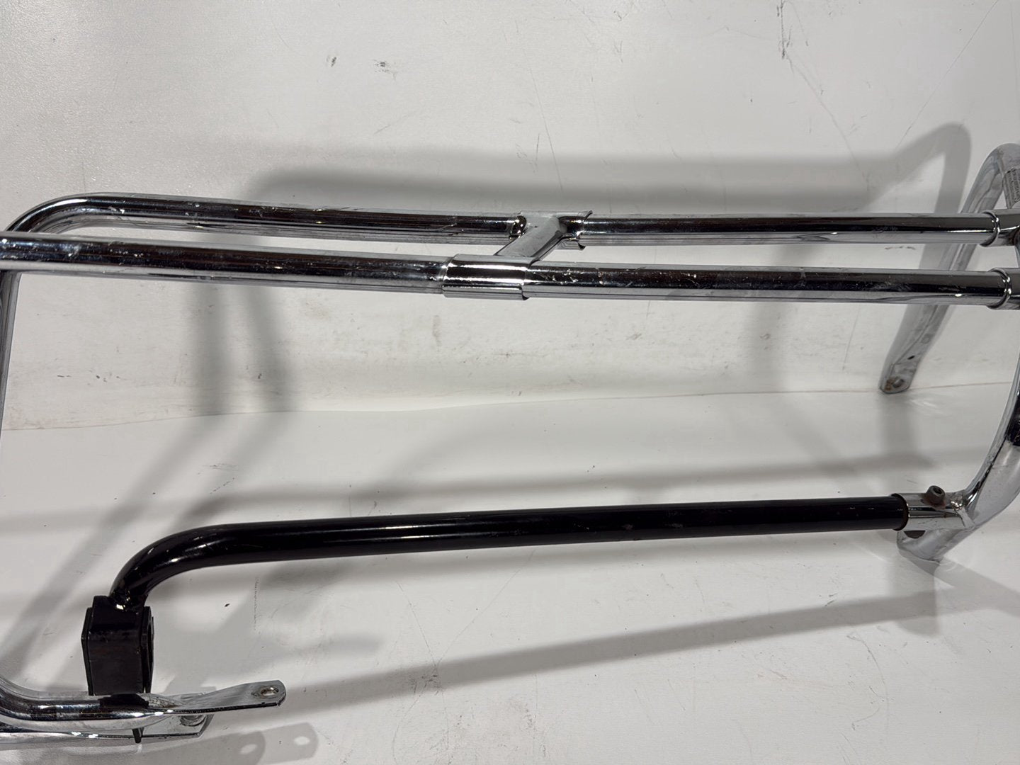 2003 Harley Electra Glide Touring Ultra FLHTCUI OEM Rear Left Right Saddlebag Guard Rails Bar