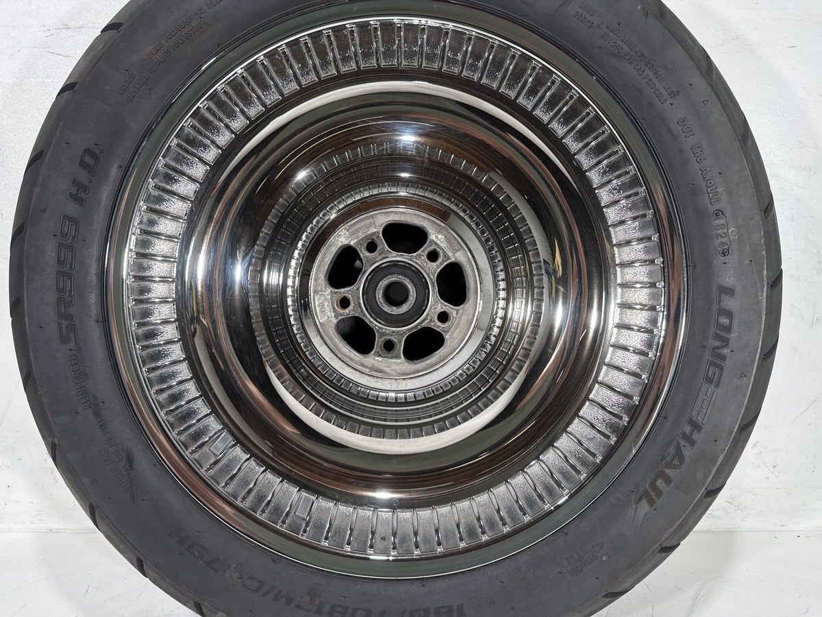 2003 Harley Softail Deuce FXSTDI OEM Rear Wheel Rim Tire 160/70B17 17"