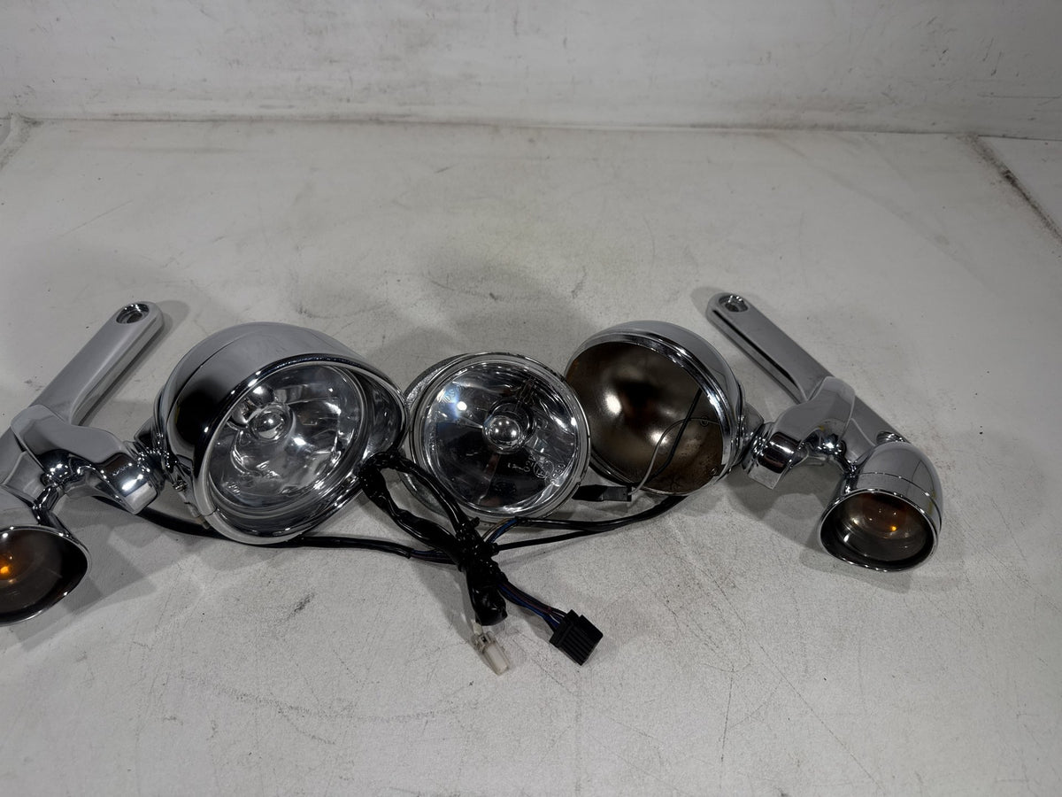 04 Harley Electra Glide CVO Screamin OEM Front Left Right Turn Signal Indicators