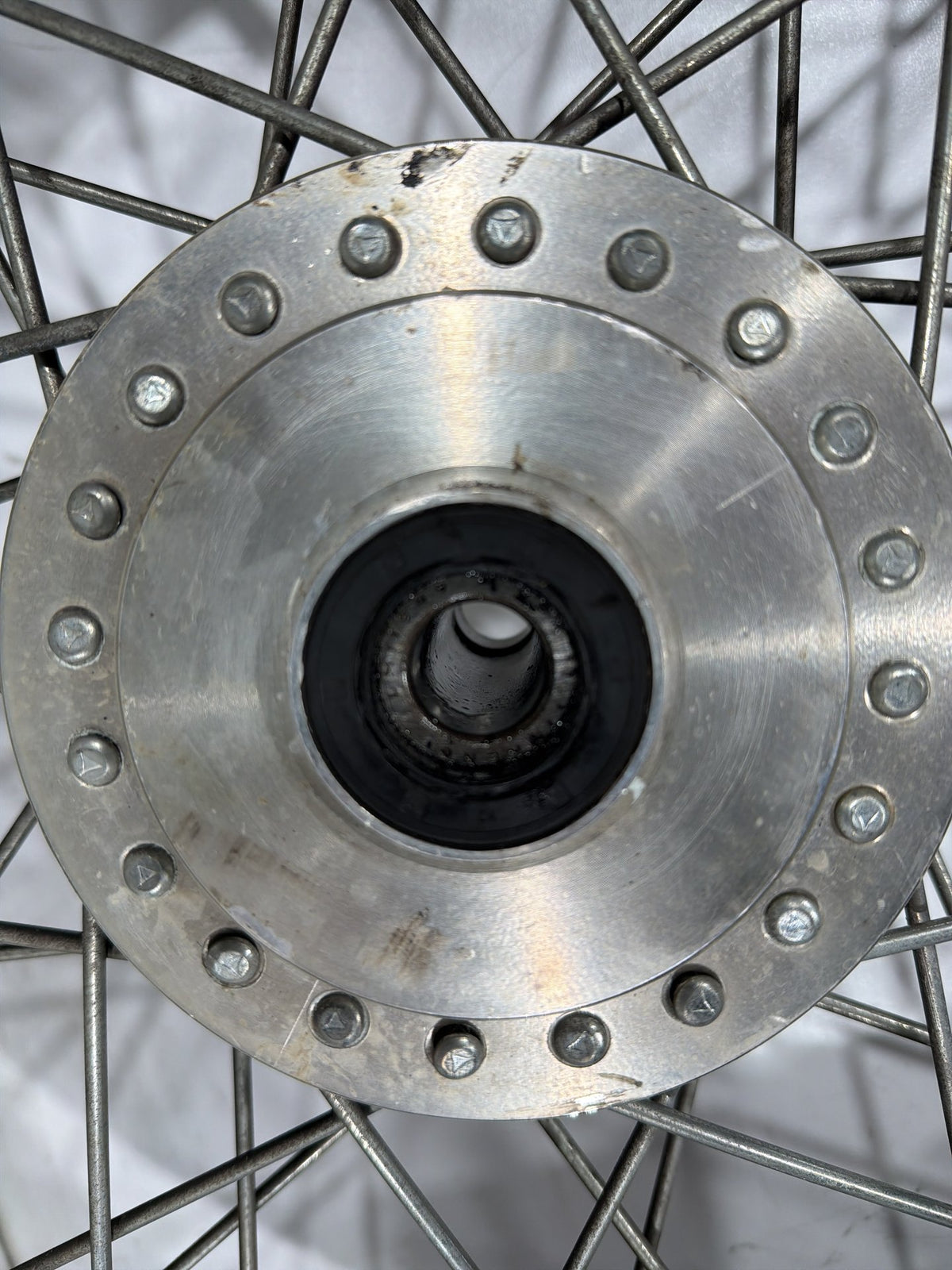 1991 Harley Sportster 883 Deluxe XLH883 Front Rear Wheel Rim Tire Spoked 16" 19"