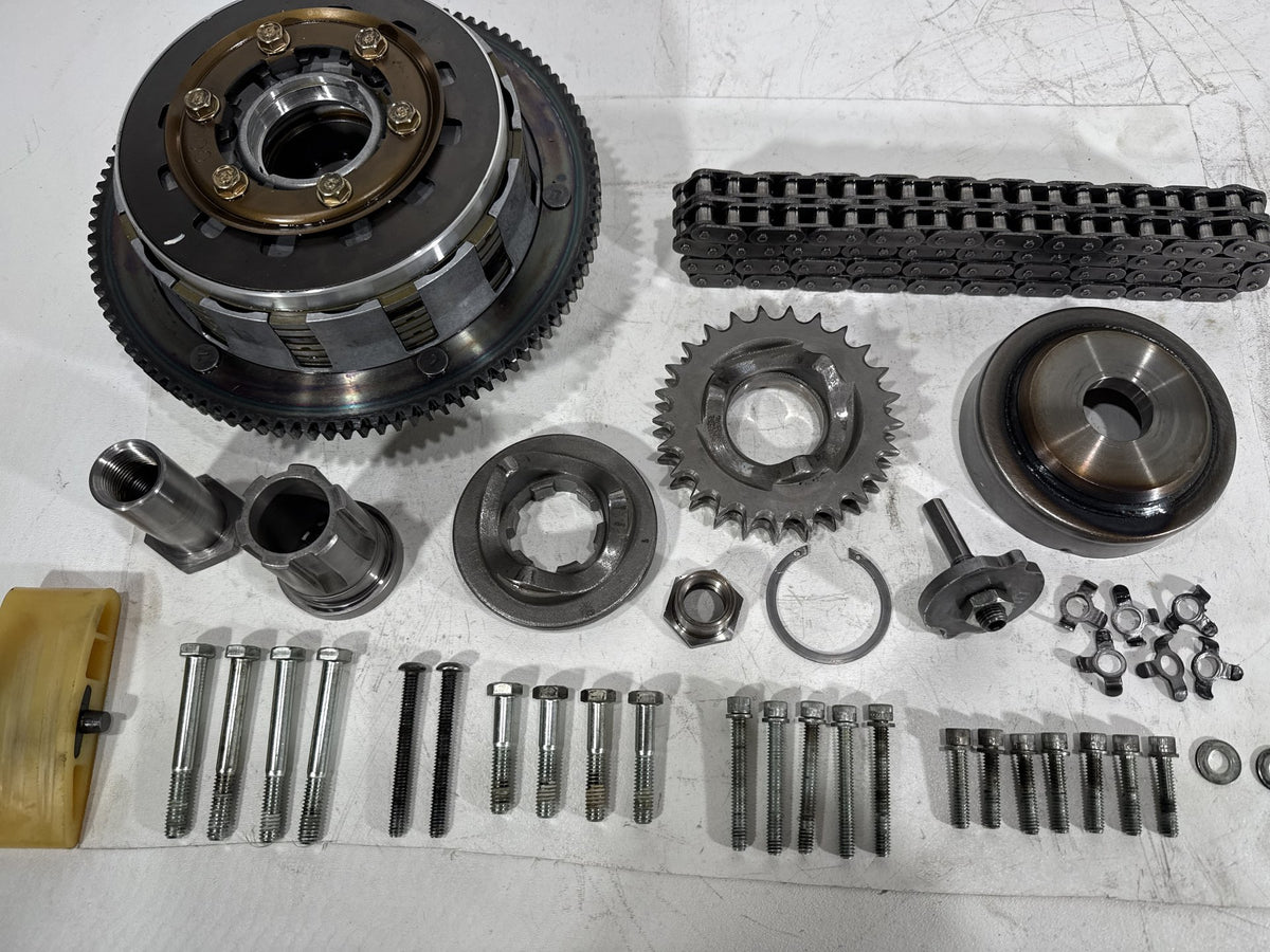 2003 Harley Softail Deuce FXSTDI OEM Clutch Basket Chain Tensioner Kit