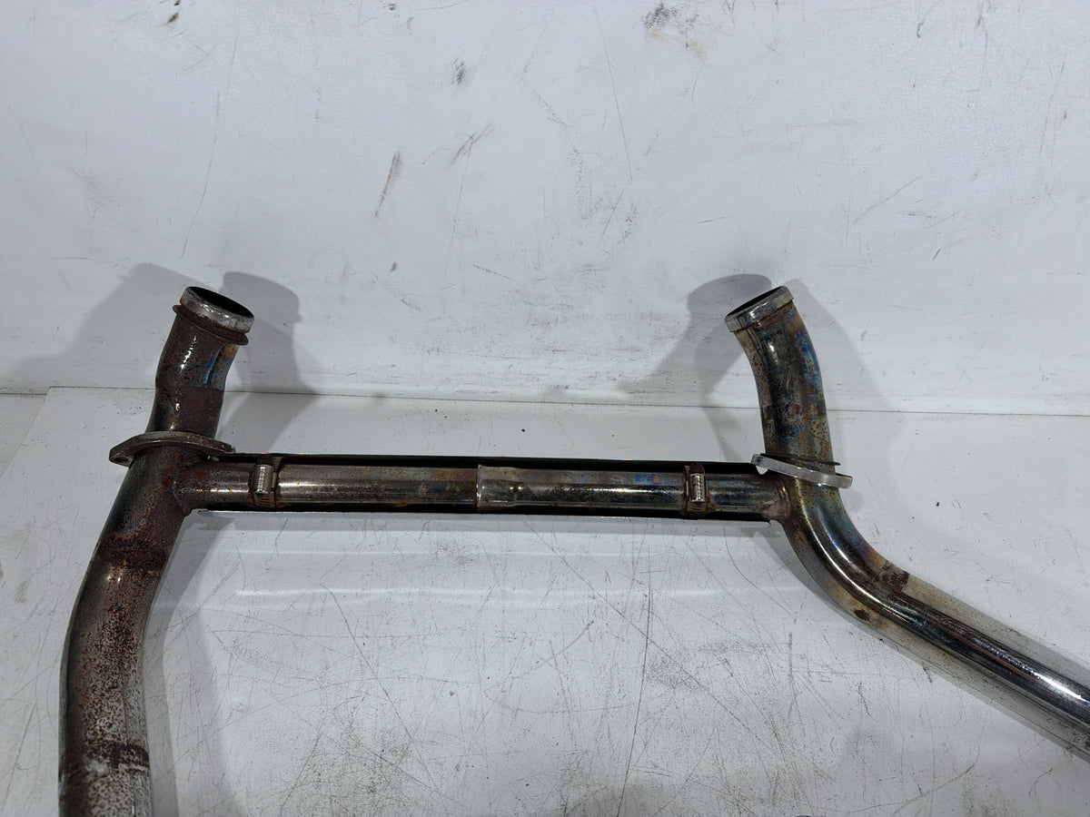 1991 Harley Sportster 883 Deluxe XLH883 OEM Exhaust Header Pipes Muffler