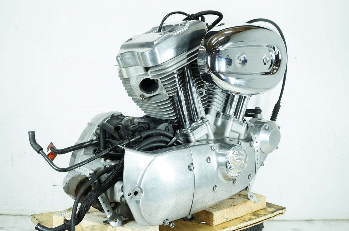2008 Harley Sportster XL883 L Low OEM EFI 883 Engine Motor Transmission