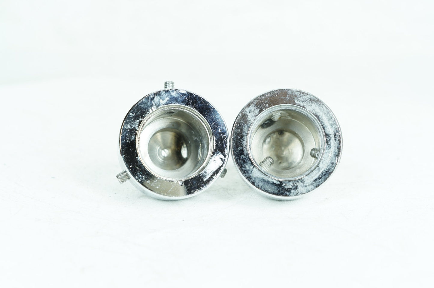 1984 - 1998 Harley-Davidson Touring Electra Glide Ultra Rear Wheel Axle Nut Covers Caps LA Choppers Spike