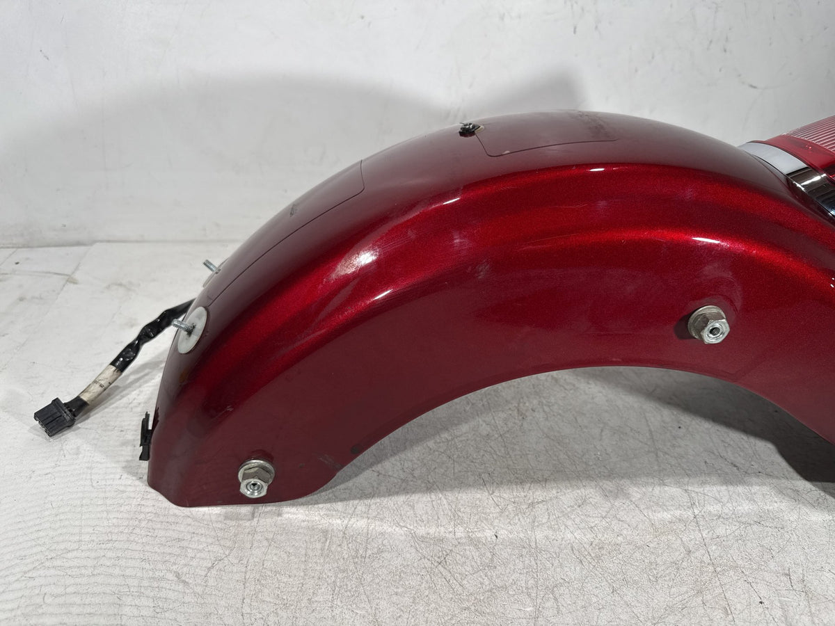 2009 Harley Electra Glide Touring CVO Eagle Rear Wheel Fender & Turn Signals Bar