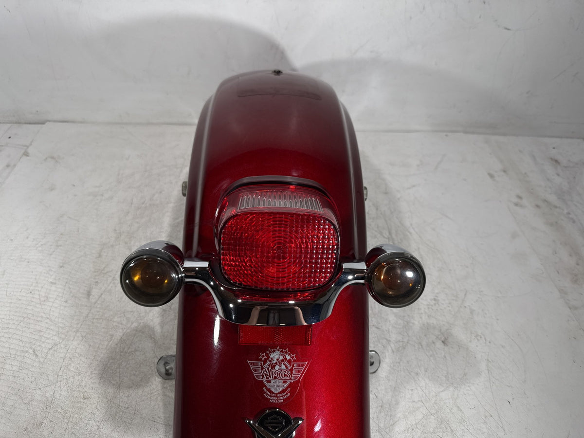 2009 Harley Electra Glide Touring CVO Eagle Rear Wheel Fender & Turn Signals Bar
