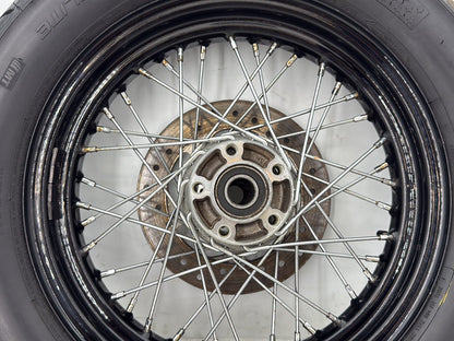2013 Harley Forty-Eight Sportster 1200X OEM Rear Wheel Rim Tire Spoked