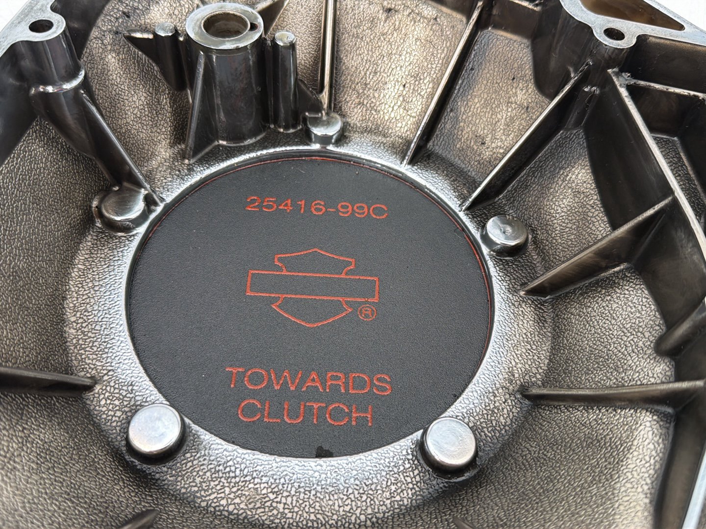 2007 - 2012 Harley-Davidson Touring Street Glide Outer Primary Clutch Cover 60685-04A