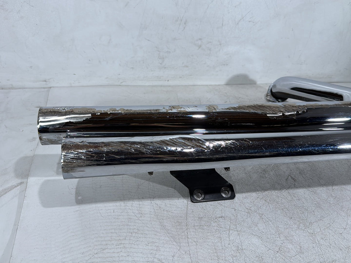 2003 Harley Softail Deuce FXSTD OEM Exhaust Header Pipes Vance & Hines SCRATCHED