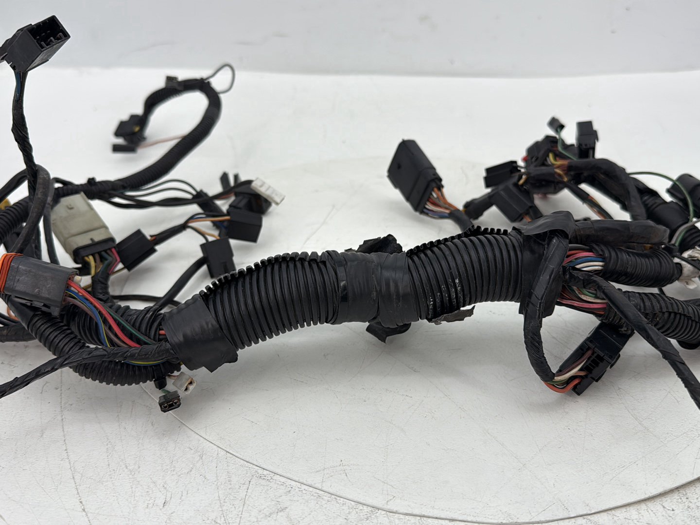 2008 Harley Electra Glide Touring Ultra FLHTCUI OEM Front Sub Wiring Harness Loom Interconnect