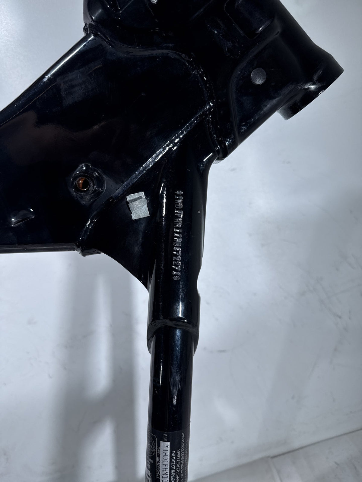2010 Harley Road King Touring Police OEM Body Main Frame Chassis SLVG