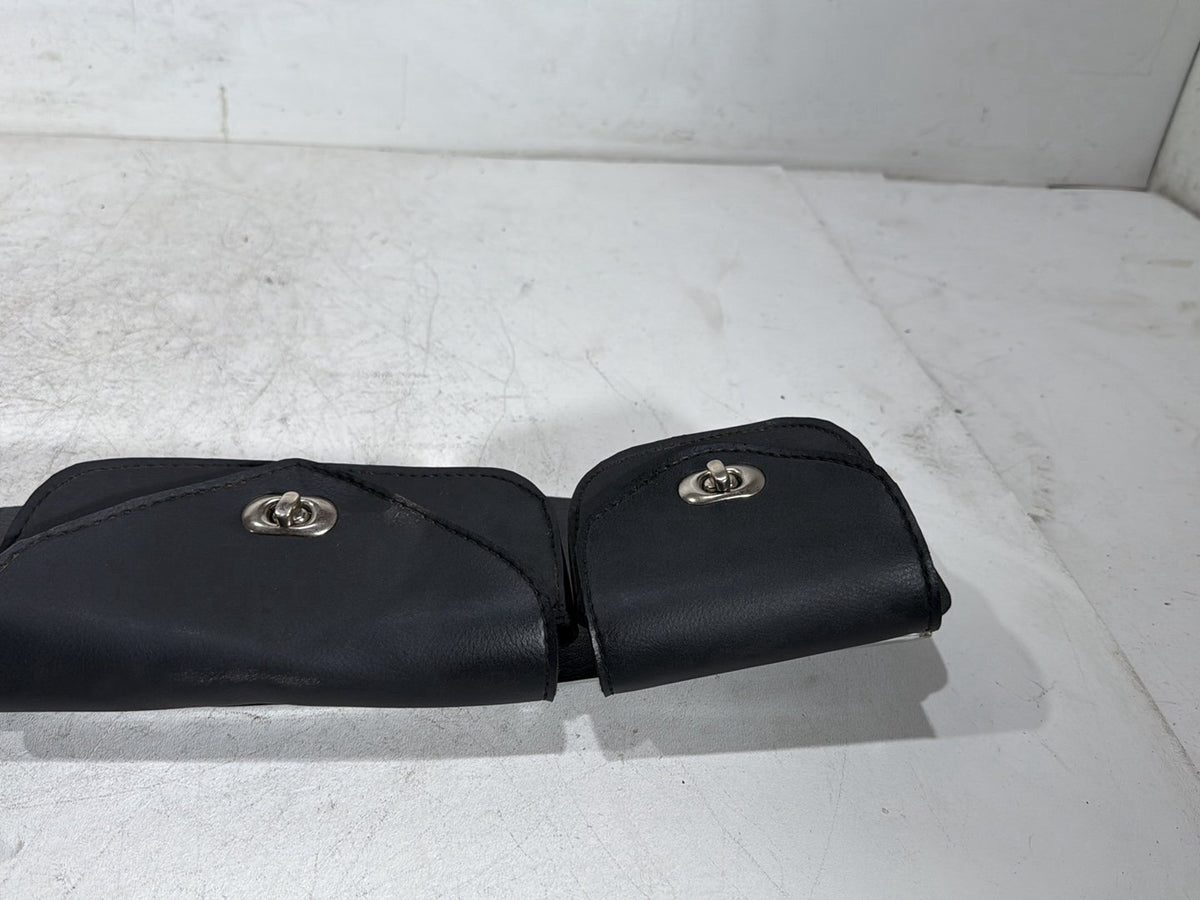 1990 Harley Electra Glide Touring OEM Front Onboard Tool Bag Leather Storage