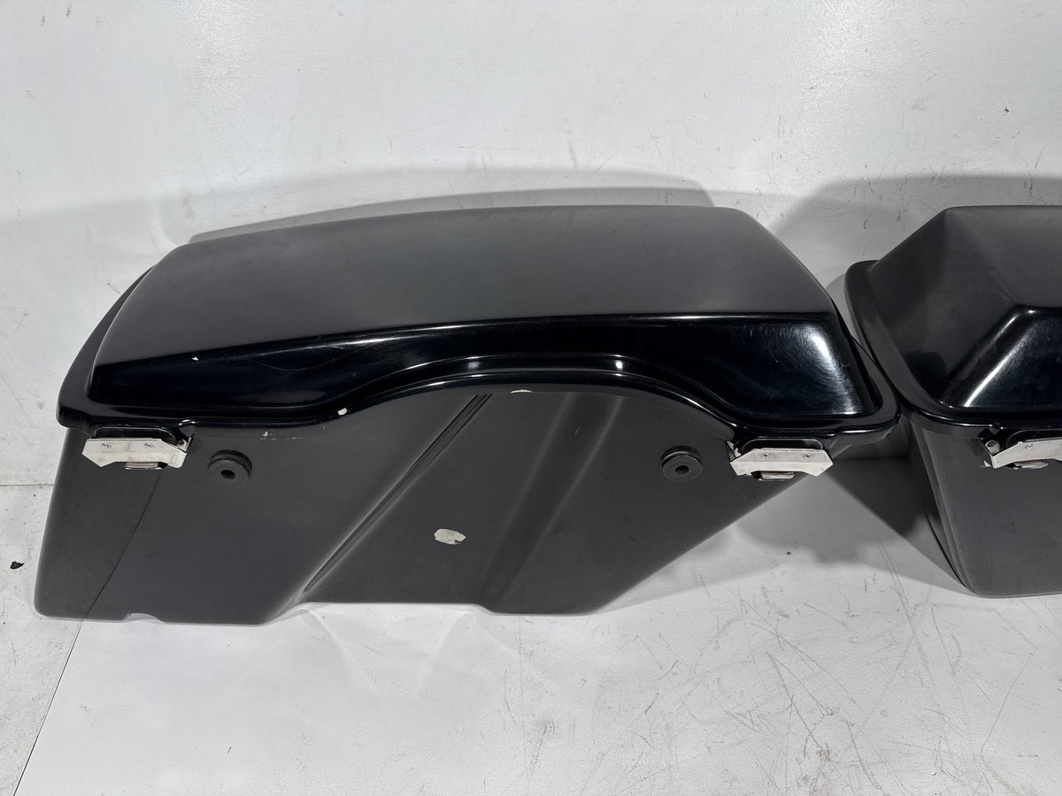 2002 Harley Electra Glide Touring FLHT OEM Left Right Saddlebags Luggage NOKey