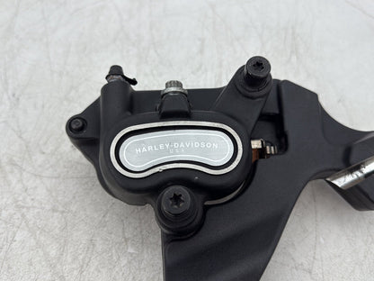 2010 Harley Dyna Fat Bob FXDF OEM Rear Back Brake Caliper w/ Bracket