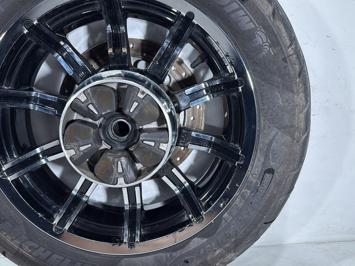 2016 Harley Electra Glide Touring Ultra OEM Rear Wheel Rim Tire 180/65B16 16"